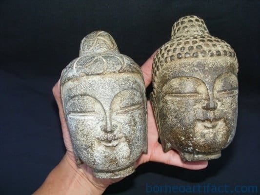 carvedfromstone~buddhahead~oldhinduasiarare