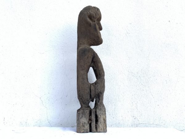 LUBOK BRUTAN BORNEO 420mm WEATHERED STATUE Antique tribal Sculpture