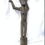 STRANGE ARM 1060mm DAYAK STATUE tribal effigy Figure Dyak Authentic