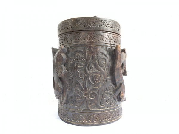 ASO NAGA RITUAL ANCESTRAL Cultural Container Lupong Medicine Box Chamber Ornament #4
