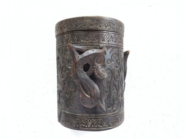 ASO NAGA RITUAL ANCESTRAL Cultural Container Lupong Medicine Box Chamber Ornament #4