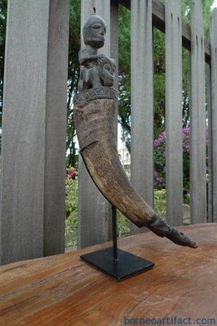 #GIANTBATAKCHAMBERmmHORNGANA GANAStatueSculptureFigureArtifactArt