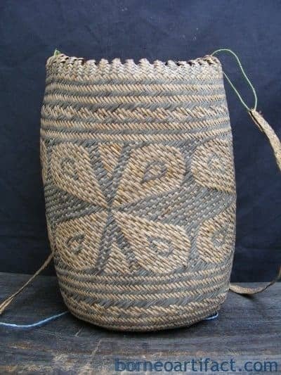 Old Rattan Basket