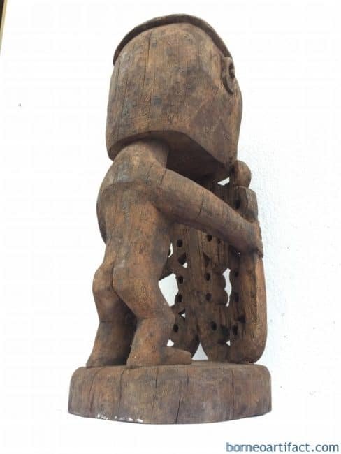 OLDASIANSTATUE.KORWARFIGUREIndonesiaOceanicArtSculptureArtifact