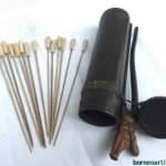 OLD BLOWPIPE QUIVER