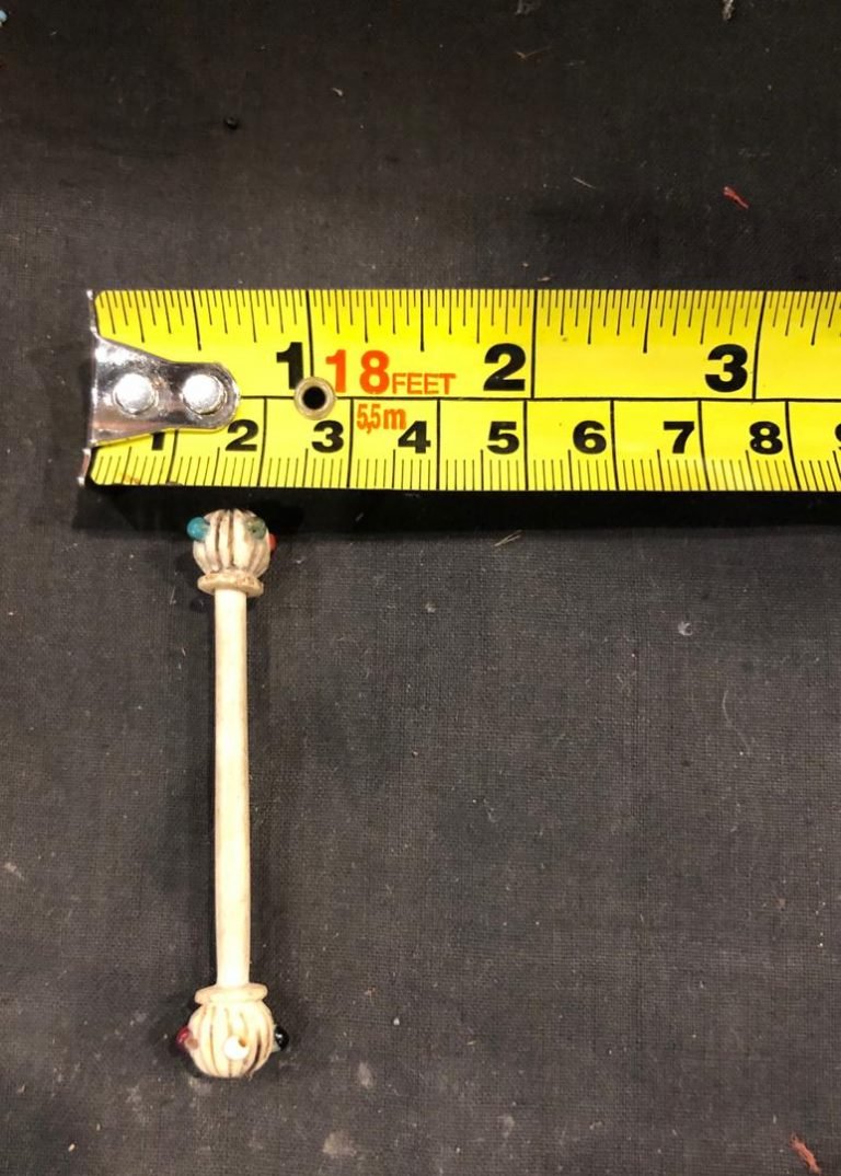 barbell piercing apadravya ampallang palang traditional cultural bone