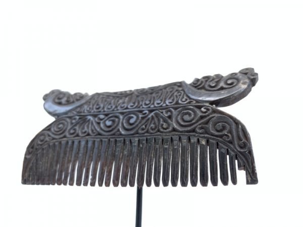 NATIVE HEADDRESS 110mm Tribal Hairpin Comb Buffalo Horn Body Ornament Jewelry