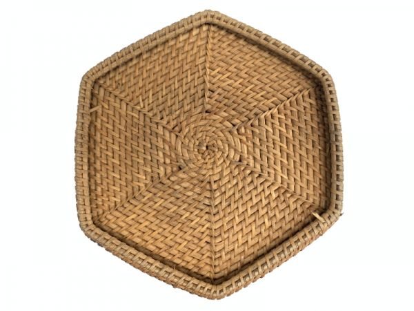 Wedding Tea Ceremony 285mm Rattan Chinese Basket Box Woven Weaving Fiber Art