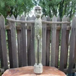 LARGEPENISFERTILITYmmSTATUEDayakTribalFigureSexSculptureArtBorneo