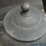 UNUSUAL STEAMER KETTLE Antique Boiler Pot Teakettle Bronze Kitchen Ware Mansion