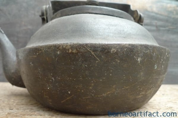 Vintage Kettle UNUSUAL STEAMER Antique Bronze Kitchen Ware