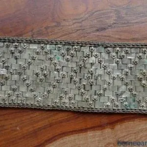 PHOENIX&#DRAGONKOIFISHgBRONZE/BRASSBELTAuthenticArtifactJewelry