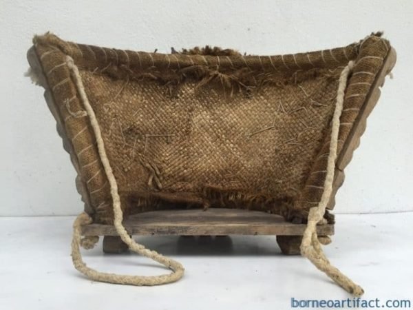 DAYAK MODANG Baby Child Carrier Backpack Sling Bag Borneo Asia Craft Artifact