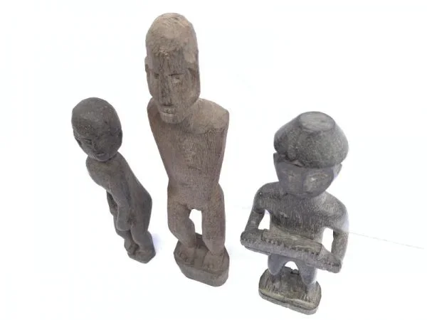 Ancestral Figure PATONG STATUE KAYAN Dayak HeadHunter Icon Image Sculpture Asia