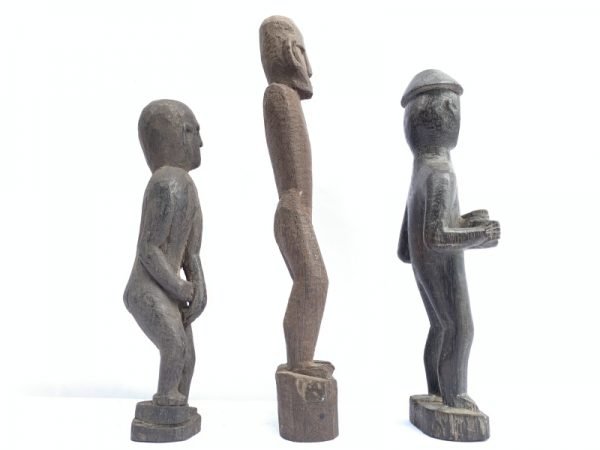 Ancestral Figure PATONG STATUE KAYAN Dayak HeadHunter Icon Image Sculpture Asia