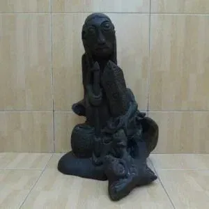 xxxxlmmabstractdayaksculptureoldstatueprimitivewoodenfigureborneo