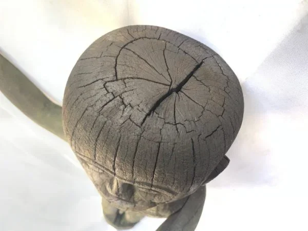 STRANGE ARM 1060mm DAYAK STATUE tribal effigy Figure Dyak Authentic