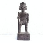 AUTHENTIC ANTIQUE Dayak Image Statue Sculpture Warrior Traditional Hunter Figure Jungle Tribe