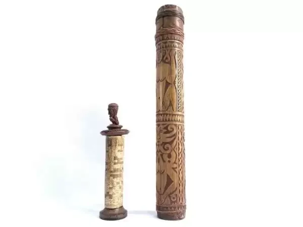 Areca Nut Container Dayak and Batak Tribe Sirih Medicine Jewelry Jewel Box Chamber Old