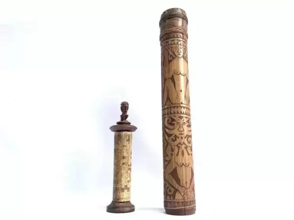 Areca Nut Container Dayak and Batak Tribe Sirih Medicine Jewelry Jewel Box Chamber Old