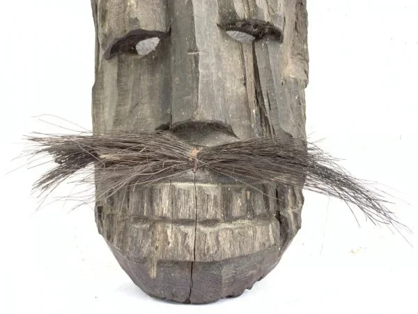 TOPENG DAYAK AHE 310mm PELAIK Native MASK Borneo Facial Face Dyak Tribe Artifact