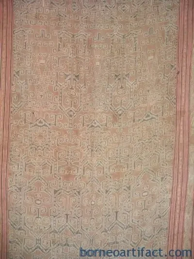MASSIVE XXXL ANTIQUE Ancestral Ritual Textile BLANKET Artifact Fabric Cloth