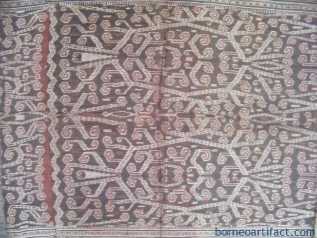 Traditional Skirt BUAH LANG PATTERN Ikat Bidan Ritual SARONG