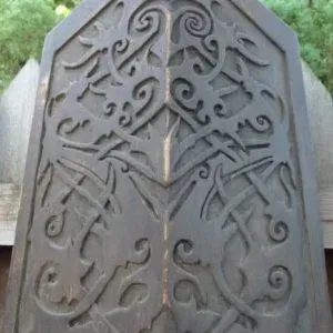 IBANICMALEmmWARSHIELDSpiritualObjectStatueArtDAYAKPROTECTIONARMOR