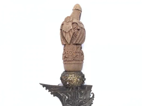 Antique Kris KERIS GARUDA BALI Balinese Weapon Knife Blade Dagger Sword Arms Hindu God