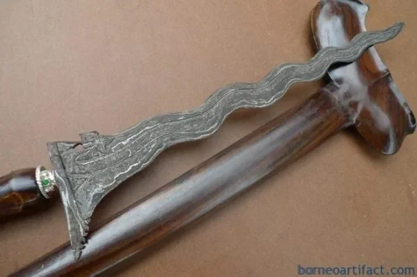 KERISNAGANOGOmmSUMATRAWeaponKnifeBladeDaggerSwordKrisKrissBorneo