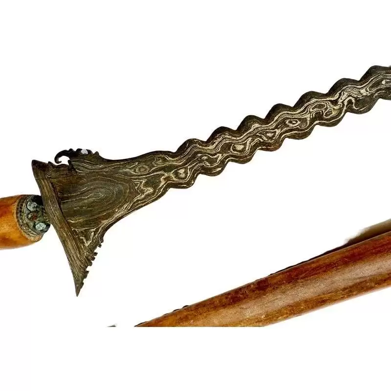 Long Kris Luk 69 Wavy Blade Keris Knife Dagger Sword Arms Samurai Parang Long Kris Luk 69 Wavy Blade Keris Knife Dagger Sword Arms Samurai Parang