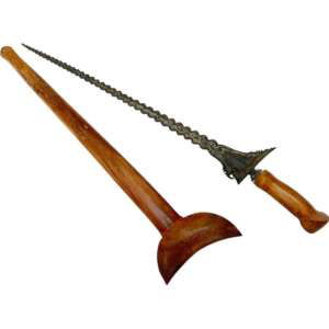 Long Kris Luk 69 Wavy Blade Keris Knife Dagger Sword Arms Samurai Parang