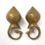 Heavy Weight Earring Earlobe Enlarger Tribal Ear Weight Jewel Jewelry Body Piercing Borneo Headhunter