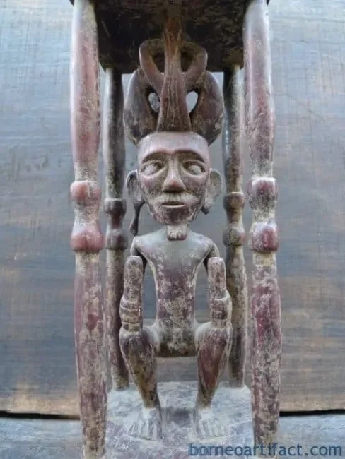 FERTILITY PANGLIMA NIAS ALTAR STATUE Artifact Sculpture Image Figure Artefact