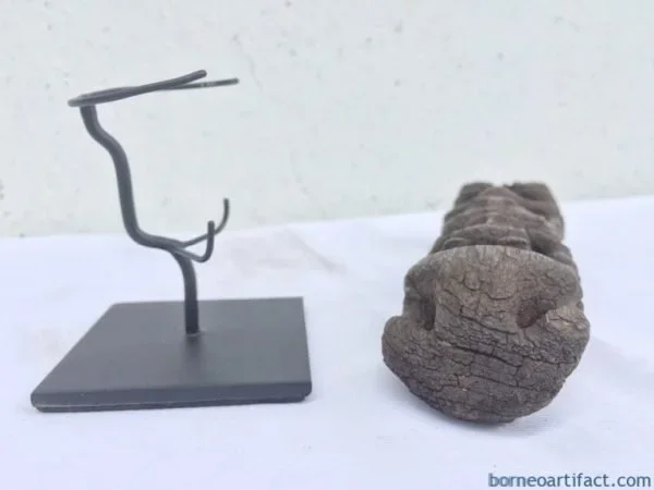 DAYAKSTATUEmmONSTANDAntiqueAuthenticWeatheredTRIBALFIGURESCULPTURE