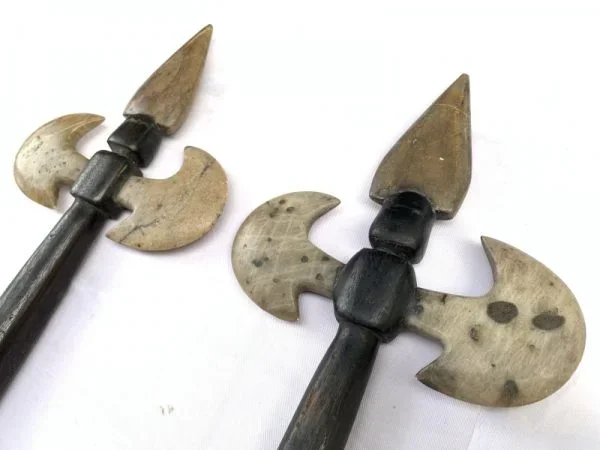 KAPAK JAWA OLD PRIMITIVE AXE WEAPON Hindu Indonesia Stone Blade Knife
