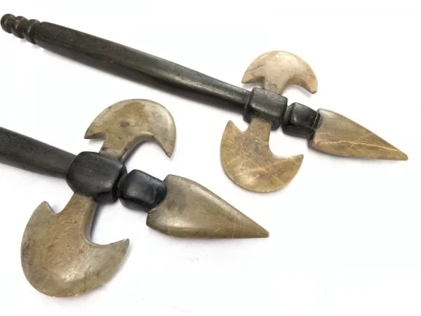 KAPAK JAWA OLD PRIMITIVE AXE WEAPON Hindu Indonesia Stone Blade Knife