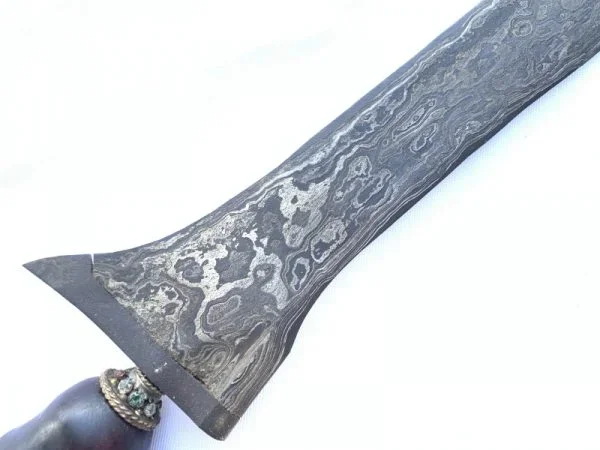 KERIS PALEMBANG 500mm STRAIGHT BLADE Weapon Knife Dagger Sword Kris Kriss Arms