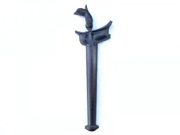 KERIS PALEMBANG 500mm STRAIGHT BLADE Weapon Knife Dagger Sword Kris Kriss Arms
