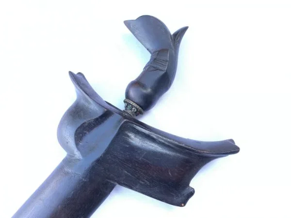 KERIS PALEMBANG 500mm STRAIGHT BLADE Weapon Knife Dagger Sword Kris Kriss Arms