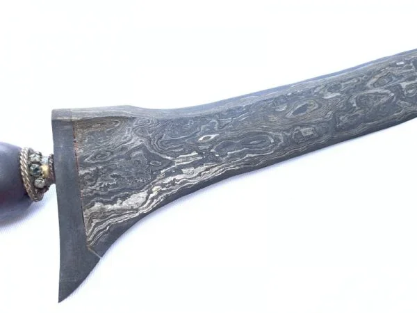 KERIS PALEMBANG 500mm STRAIGHT BLADE Weapon Knife Dagger Sword Kris Kriss Arms