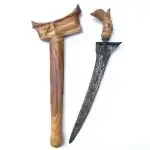 WEAPON (STRAIGHT BLADE KERIS) KRIS PALEMBANG Knife Dagger Sword Kriss Asia Asian
