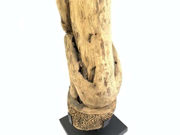 Sumba Figure (720mm On Stand) Eroded Ancestral Figurine Altar Statue Sculpture Old Aged Antique