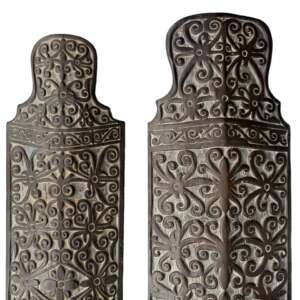 Dancing Shield 980-1260mm Borneo Ceremonial War Armor Dance Wood Carving Dayak