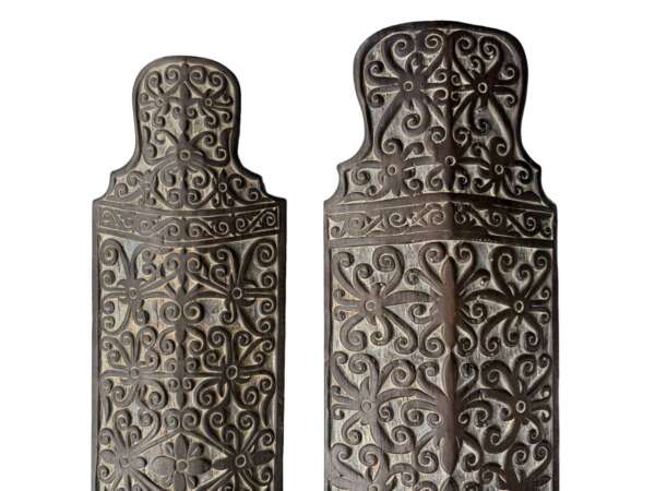 Dancing Shield 980-1260mm Borneo Ceremonial War Armor Dance Wood Carving Dayak