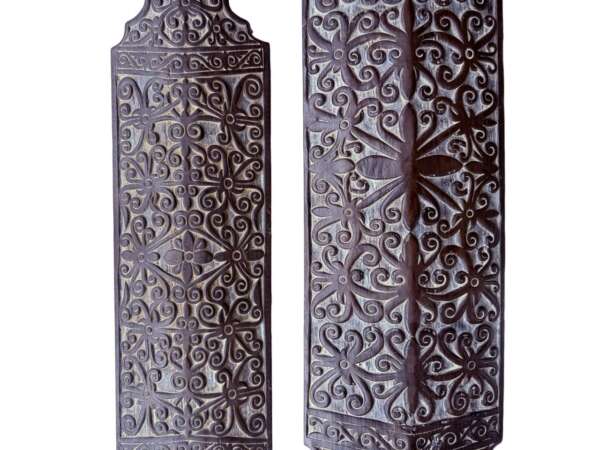 Dancing Shield 980-1260mm Borneo Ceremonial War Armor Dance Wood Carving Dayak