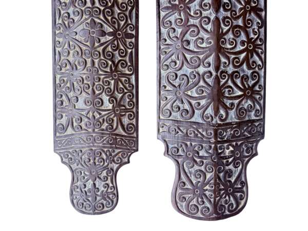 Dancing Shield 980-1260mm Borneo Ceremonial War Armor Dance Wood Carving Dayak