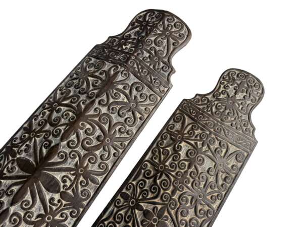 Dancing Shield 980-1260mm Borneo Ceremonial War Armor Dance Wood Carving Dayak