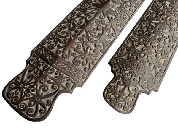 Dancing Shield 980-1260mm Borneo Ceremonial War Armor Dance Wood Carving Dayak