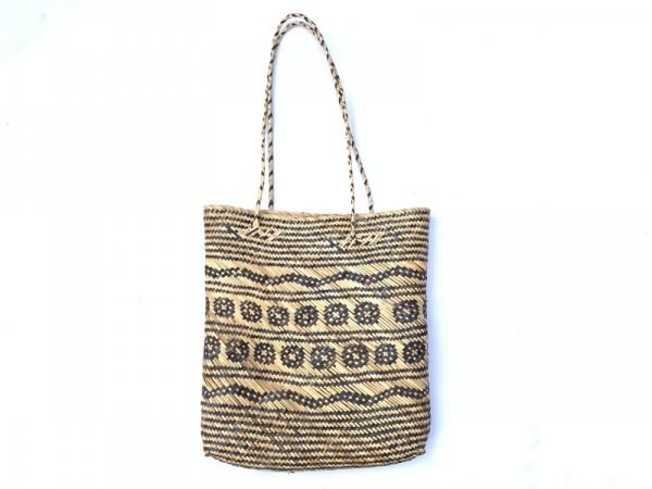 SHOULDER Traditional rattan handbag 350mm Rectangular Tote Ajat Weaving Handmade Tribal #3